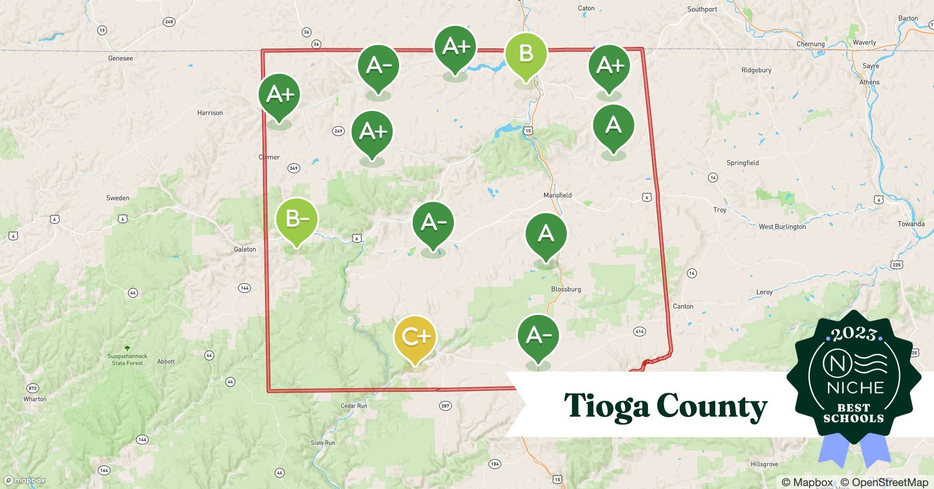 School Districts in Tioga County, PA Niche