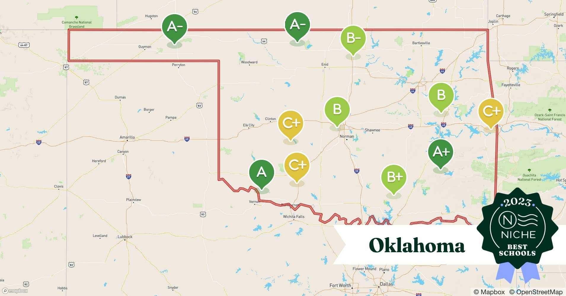 2023 Best School Districts in Oklahoma Niche