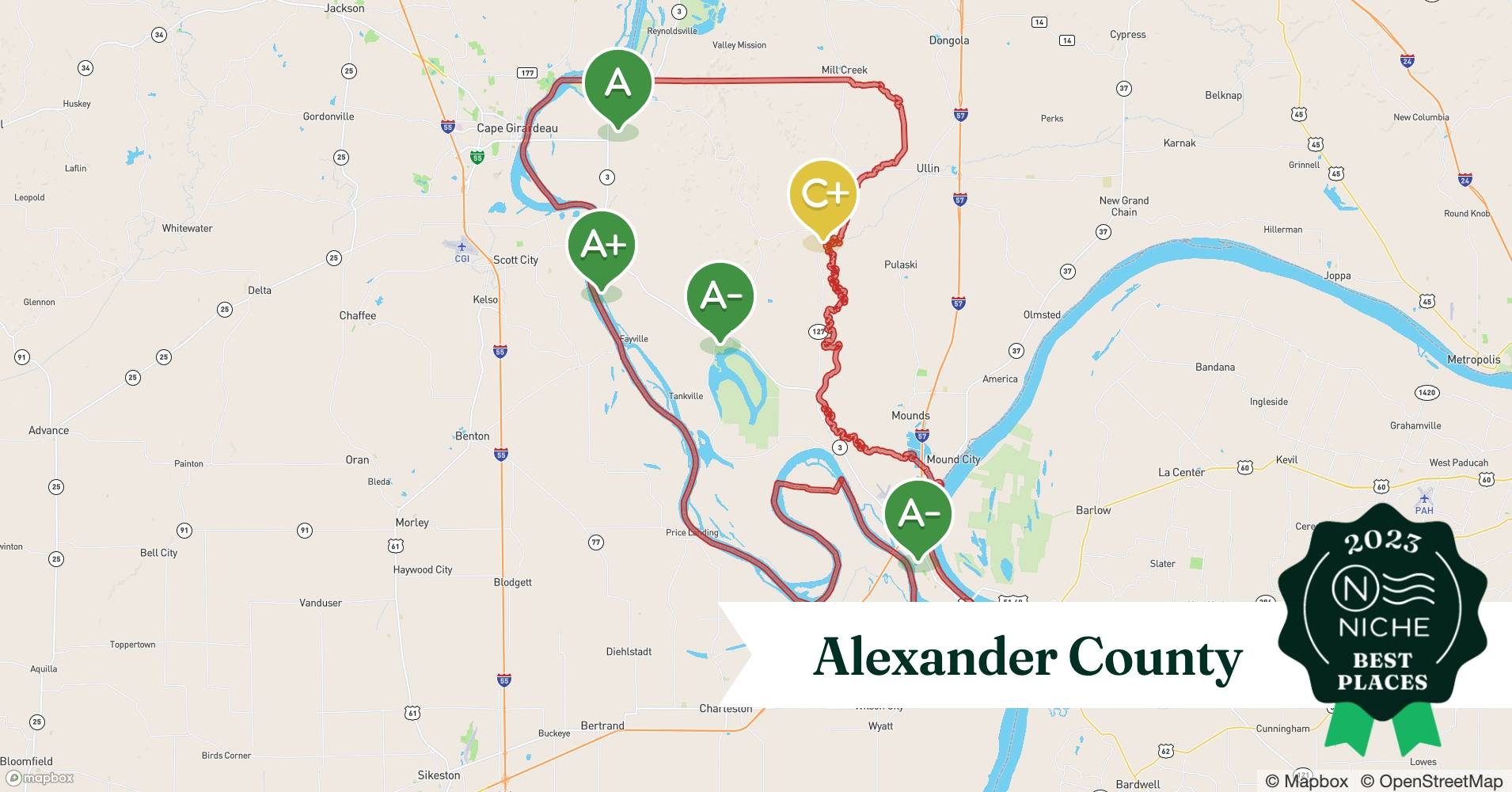 2023 Best Places to Live in Alexander County, IL Niche