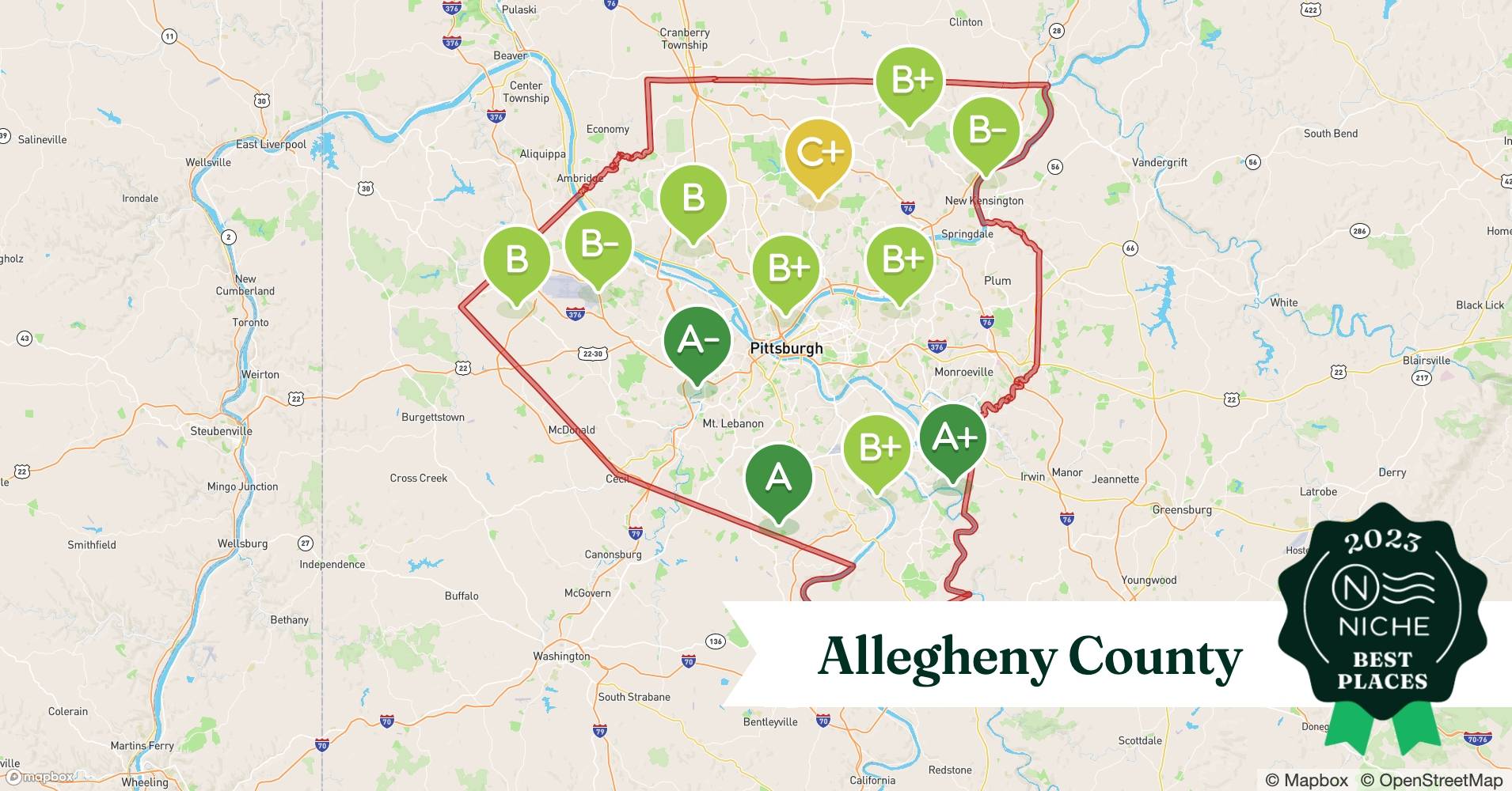 Most Diverse ZIP Codes in Allegheny County, PA Niche