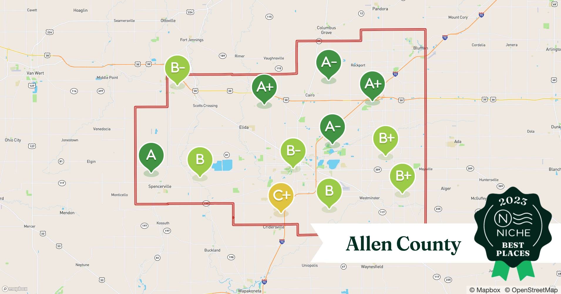 2023 Best Allen County ZIP Codes to Raise a Family Niche