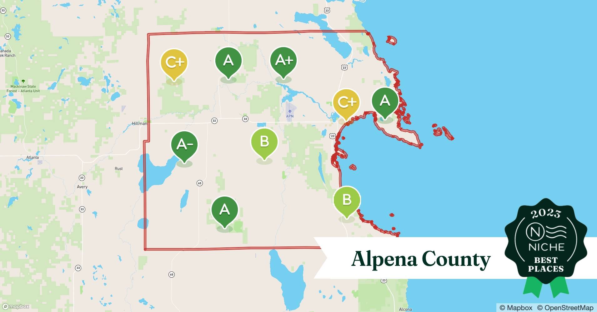 2023 Best Places to Live in Alpena County, MI Niche