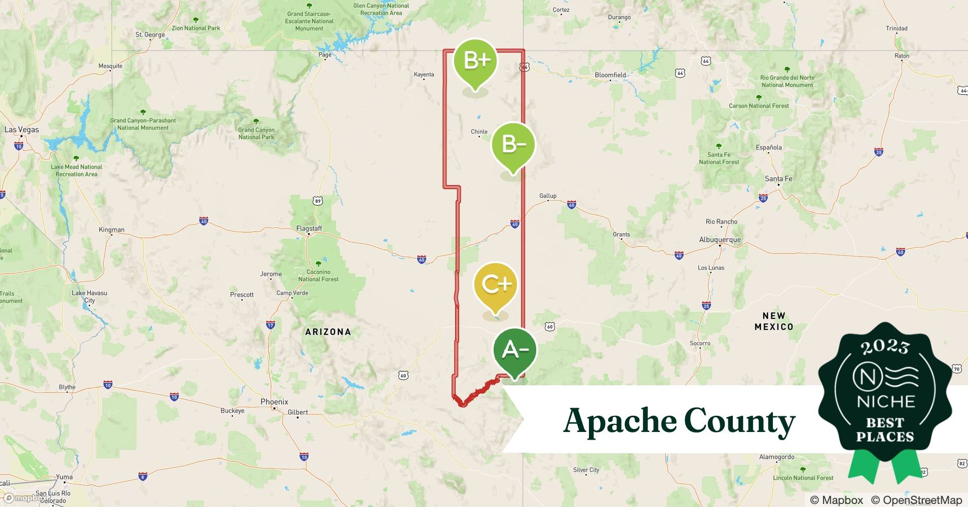 2023 Best Places to Live in Apache County, AZ Niche
