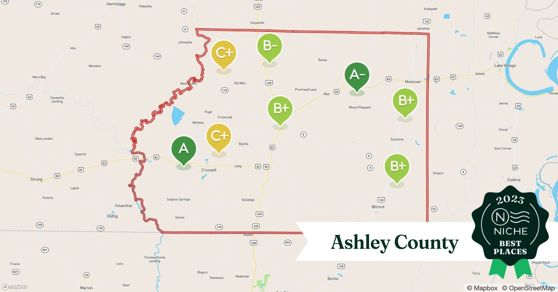 2023 Best Places to Live in Ashley County, AR Niche