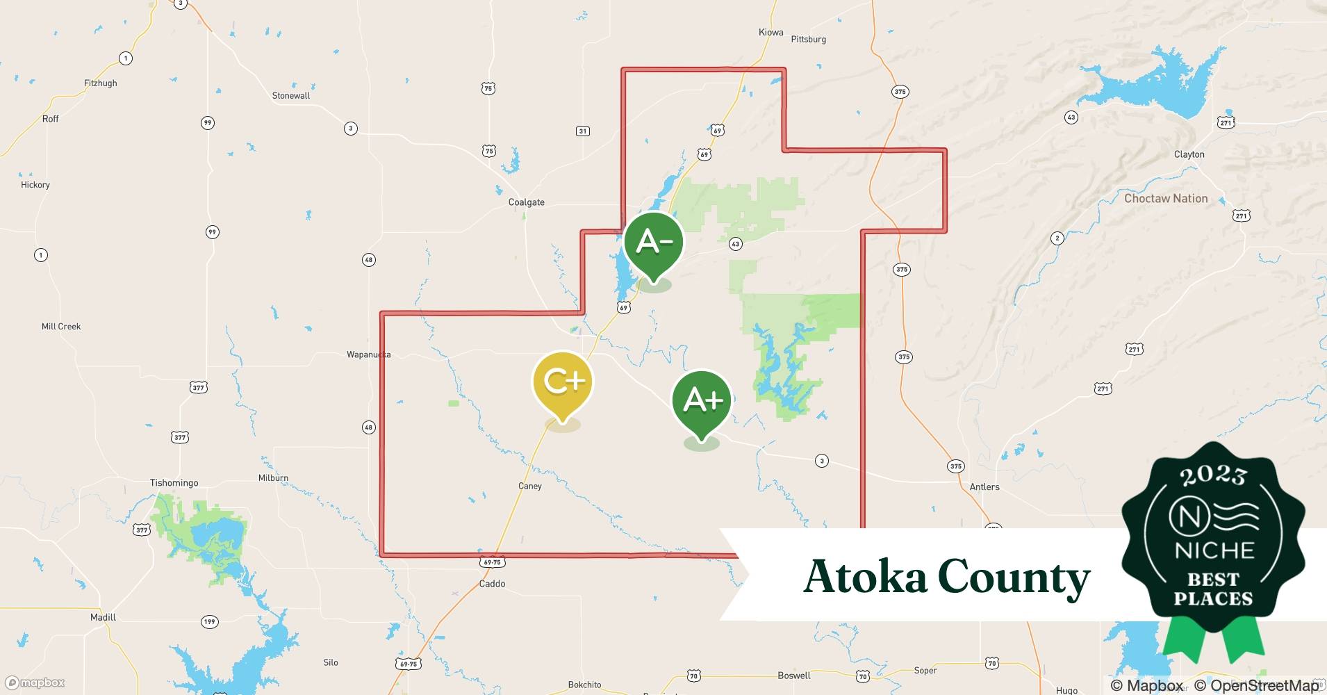 2023 Best Places to Live in Atoka County, OK Niche