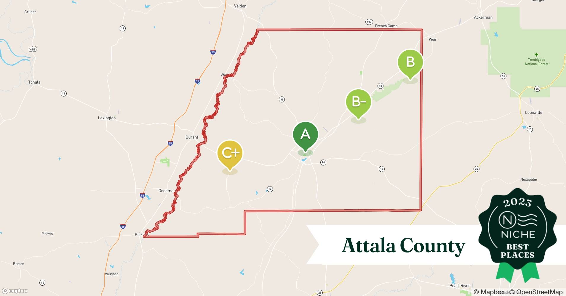 2023 Best Places to Live in Attala County, MS Niche