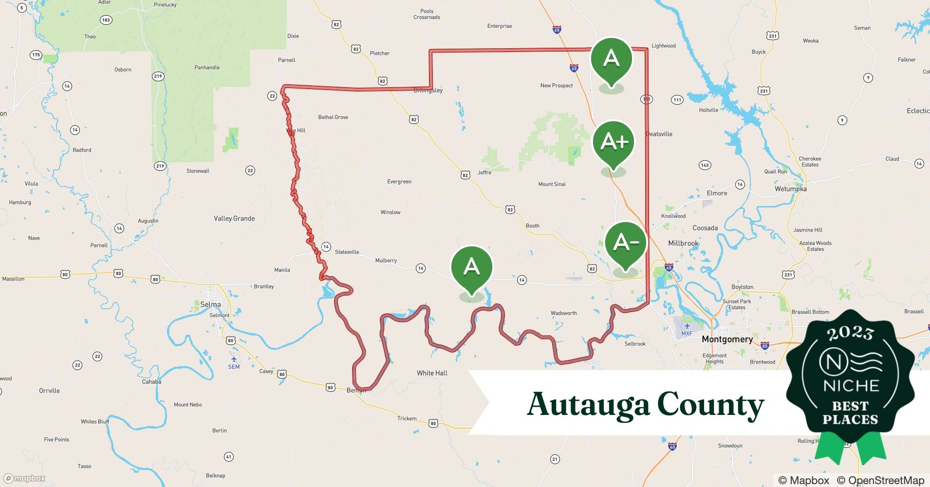 2023 Best Places to Retire in Autauga County, AL Niche