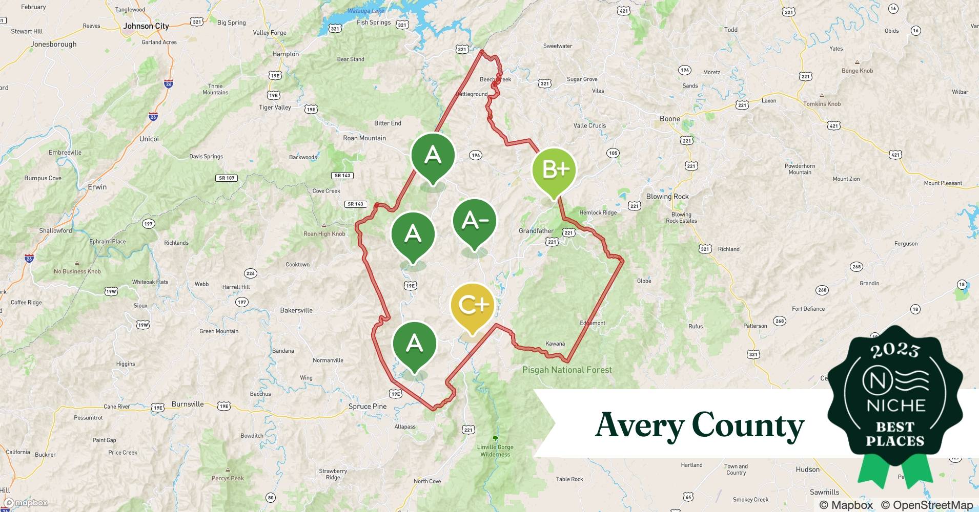 2023 Best Places to Buy a House in Avery County, NC Niche
