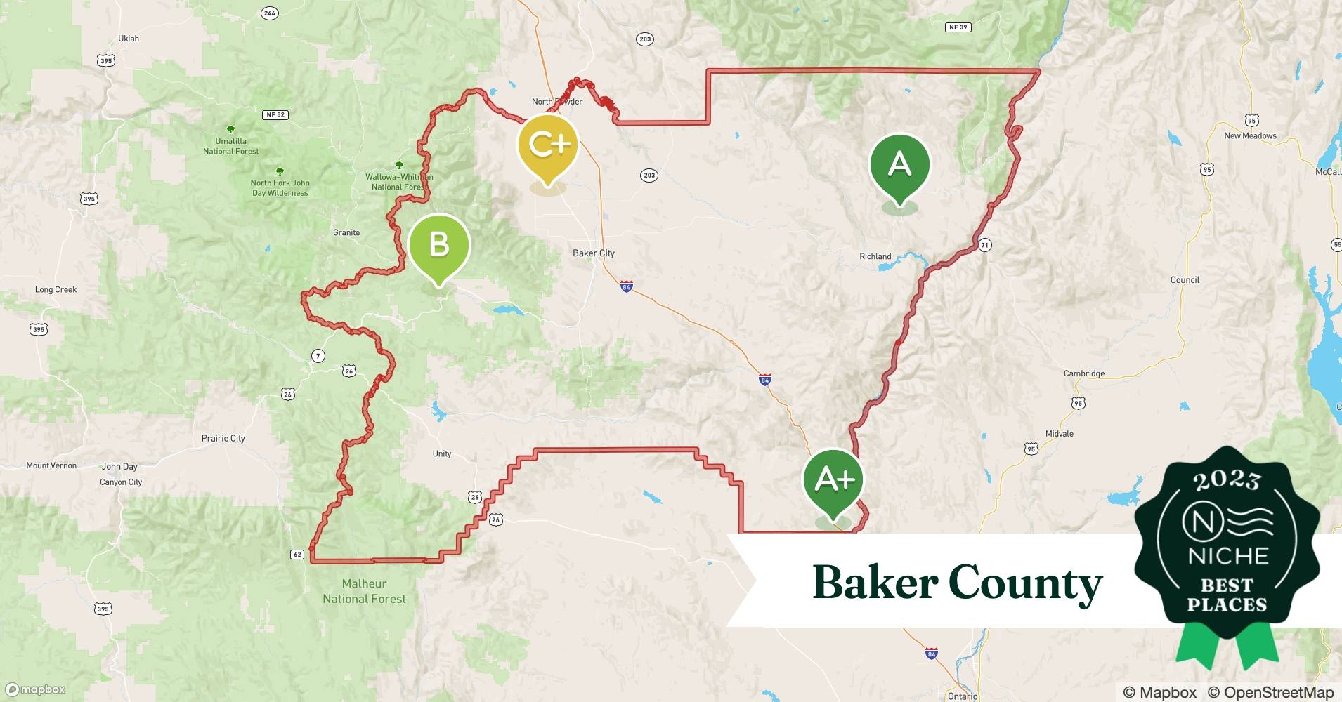 2023 Best Baker County ZIP Codes to Raise a Family Niche