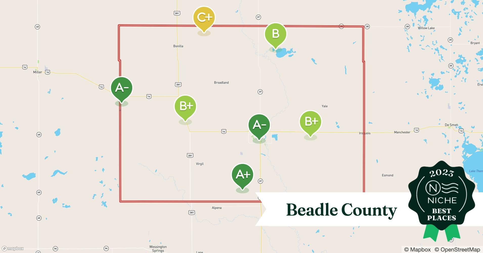 2023 Best Places to Live in Beadle County, SD Niche