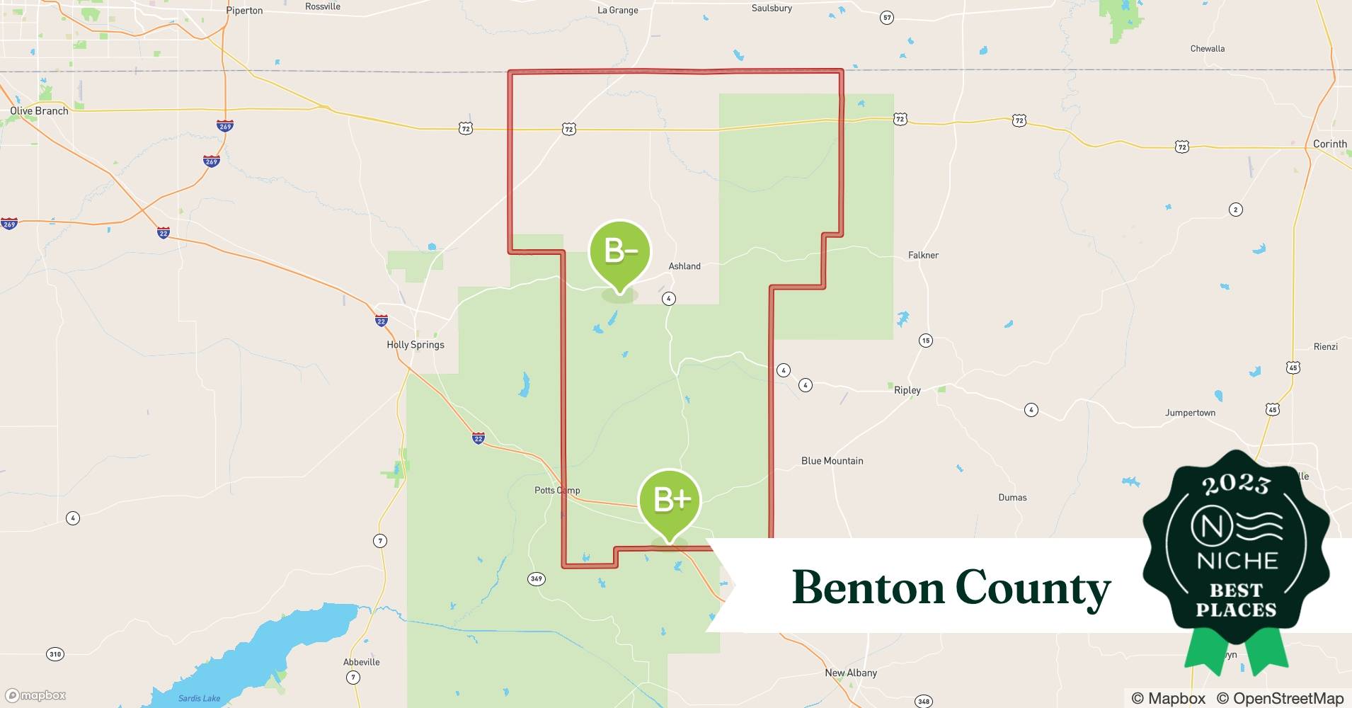 2023 Best Places to Live in Benton County, MS Niche