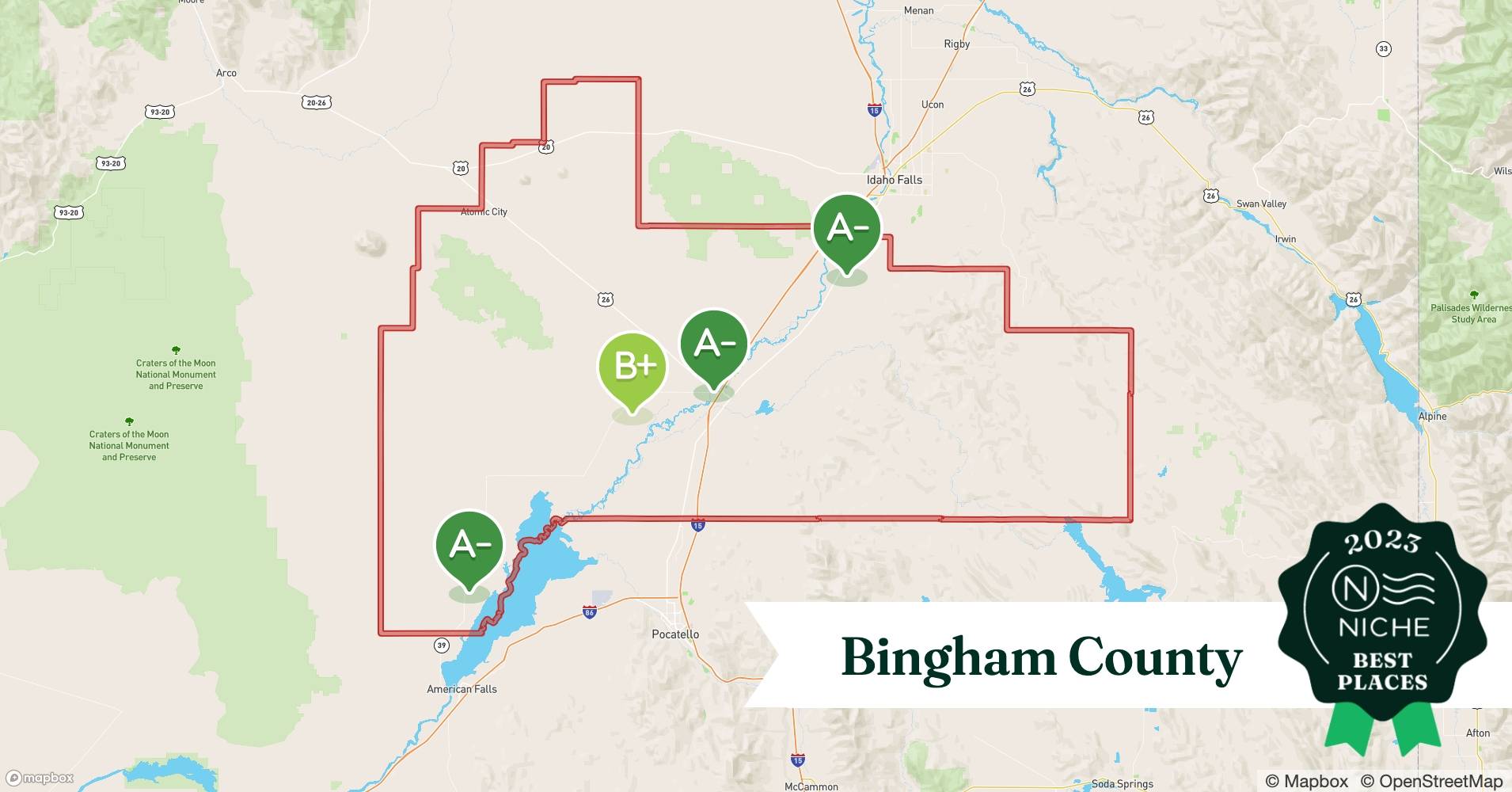 2023 Best Places to Live in Bingham County, ID Niche