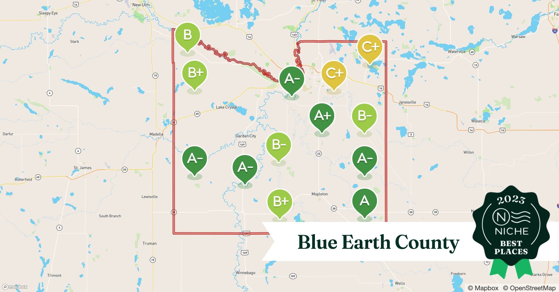 2023 Best Places to Raise a Family in Blue Earth County, MN Niche