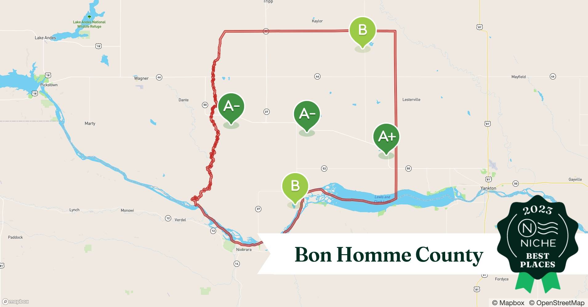 2023 Best Places to Live in Bon Homme County, SD Niche