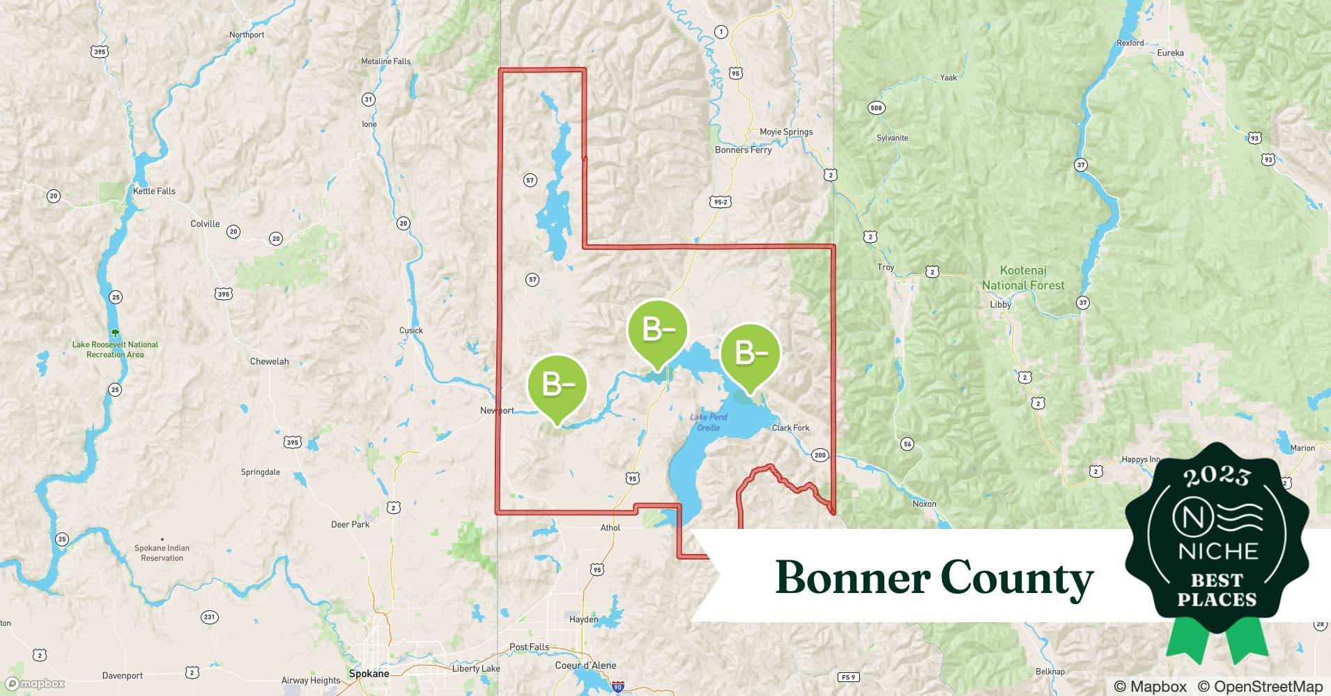 Compare Cost of Living in Bonner County, ID Niche
