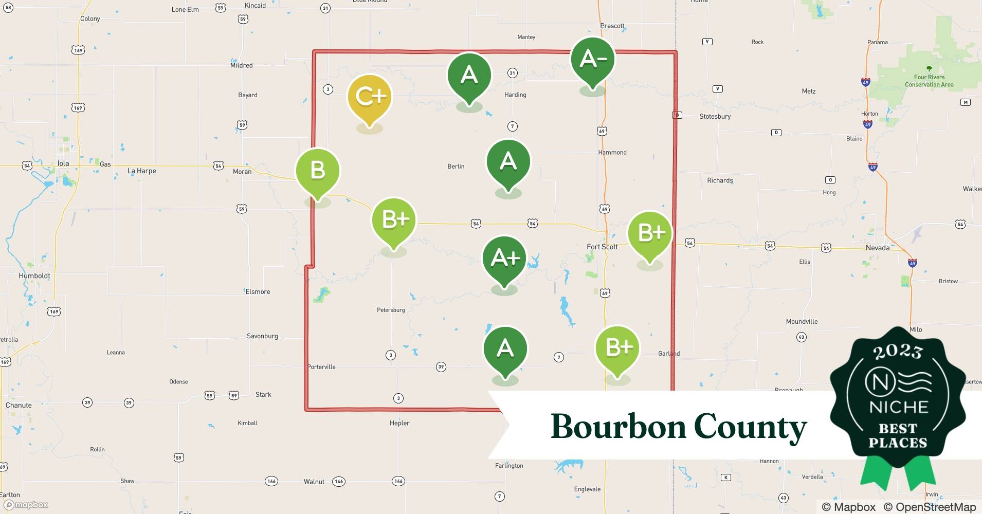 2023 Best Places to Retire in Bourbon County, KS Niche