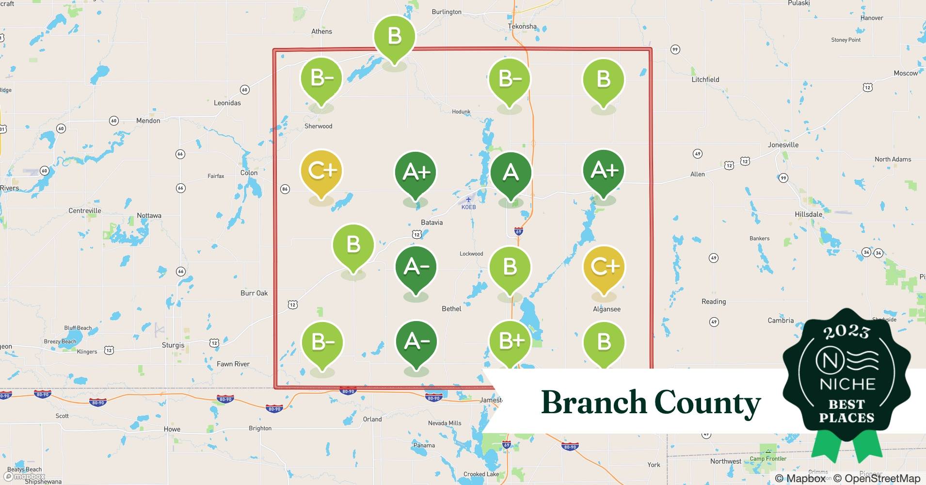 2023 Best Places to Live in Branch County, MI Niche