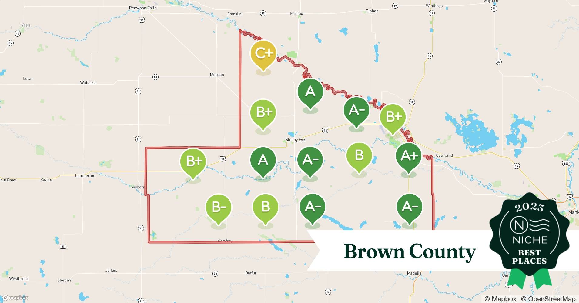 2023 Best Places to Live in Brown County, MN Niche