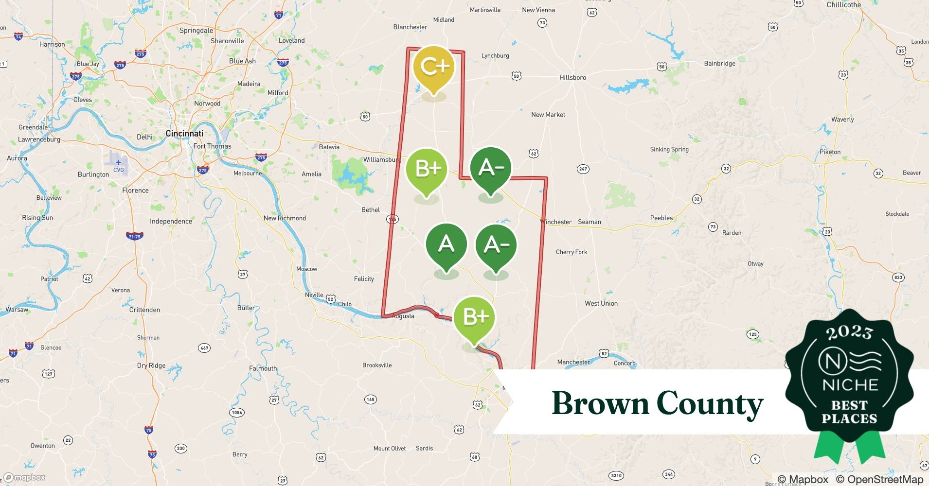 2023 Best Places to Live in Brown County, OH Niche