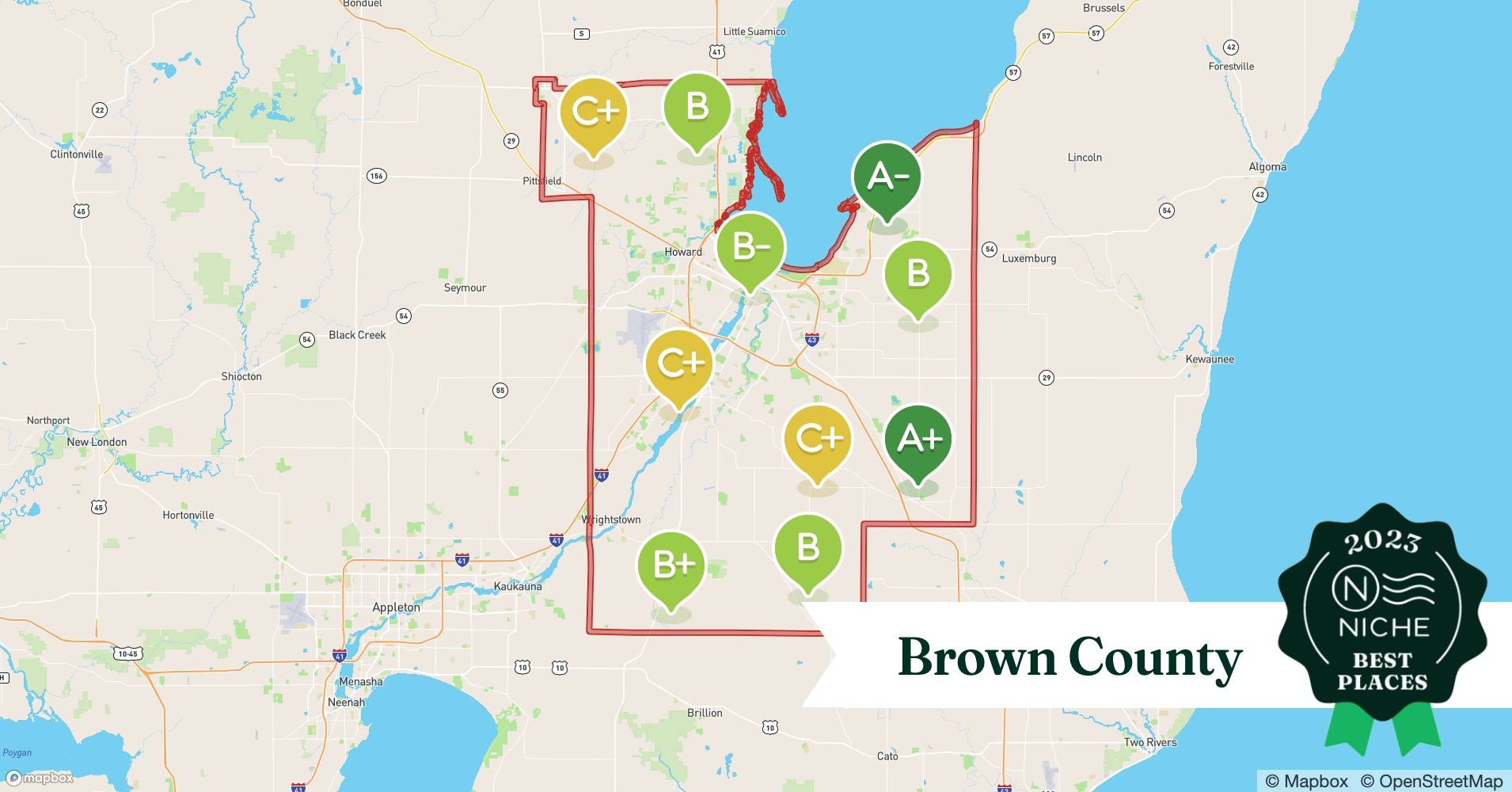 2023 Best Places to Live in Brown County, WI Niche