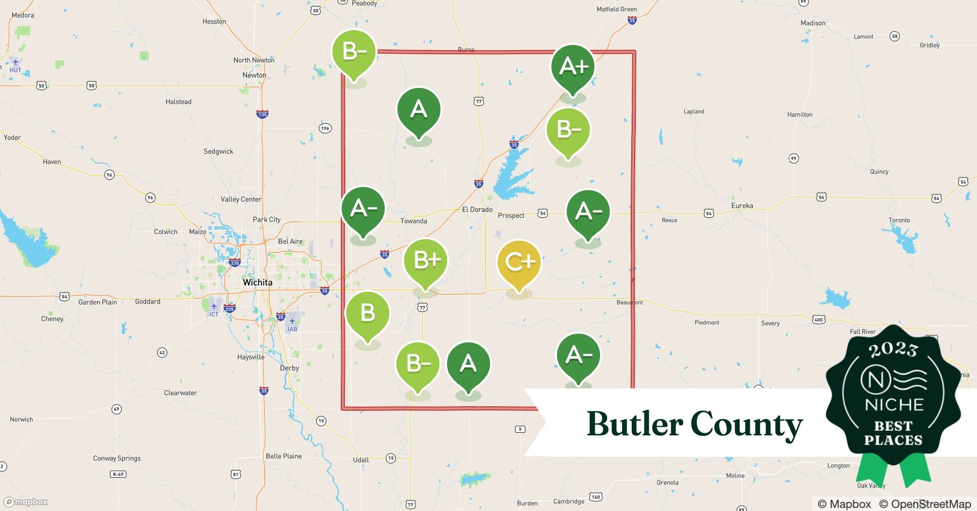 2023 Best Places to Raise a Family in Butler County, KS Niche