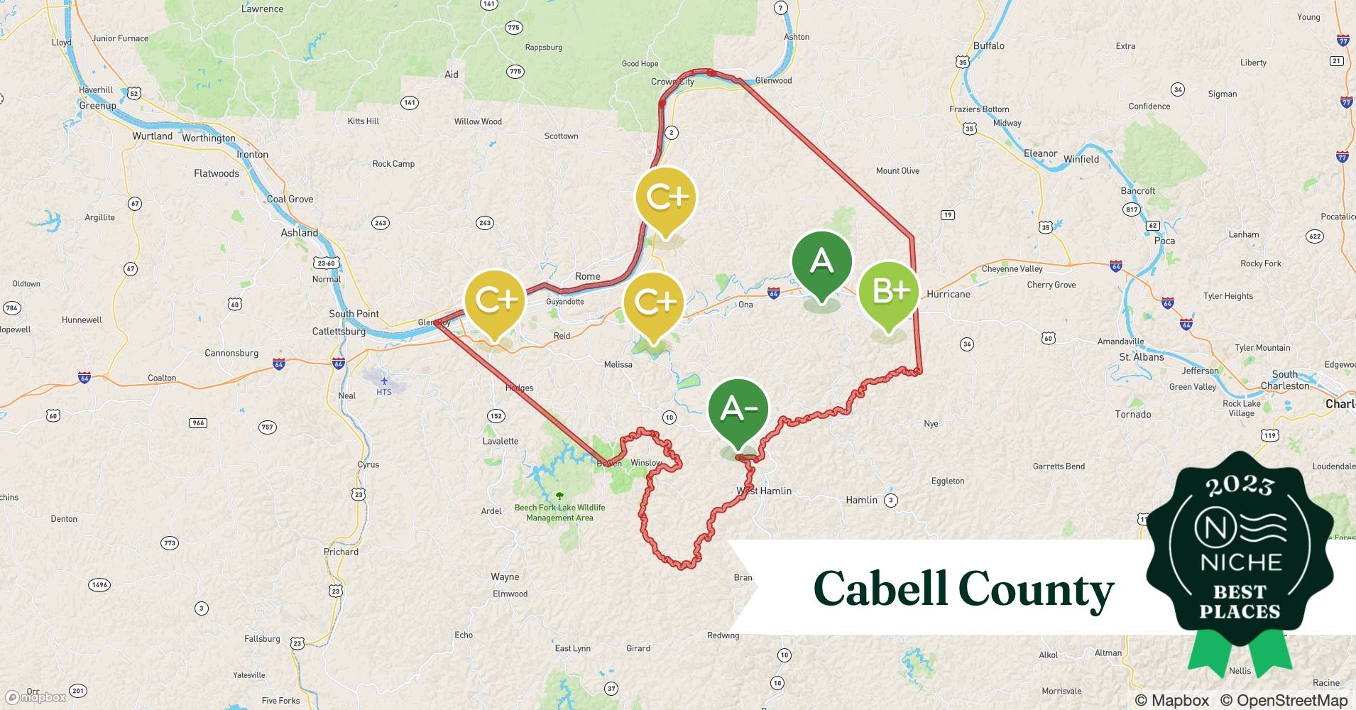 2023 Best Places to Live in Cabell County, WV Niche