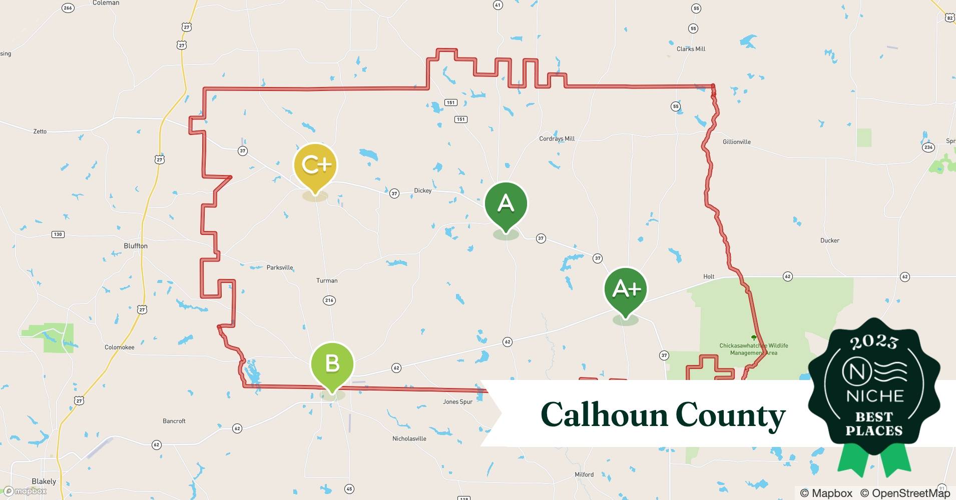 2023 Best Places to Retire in Calhoun County, GA Niche