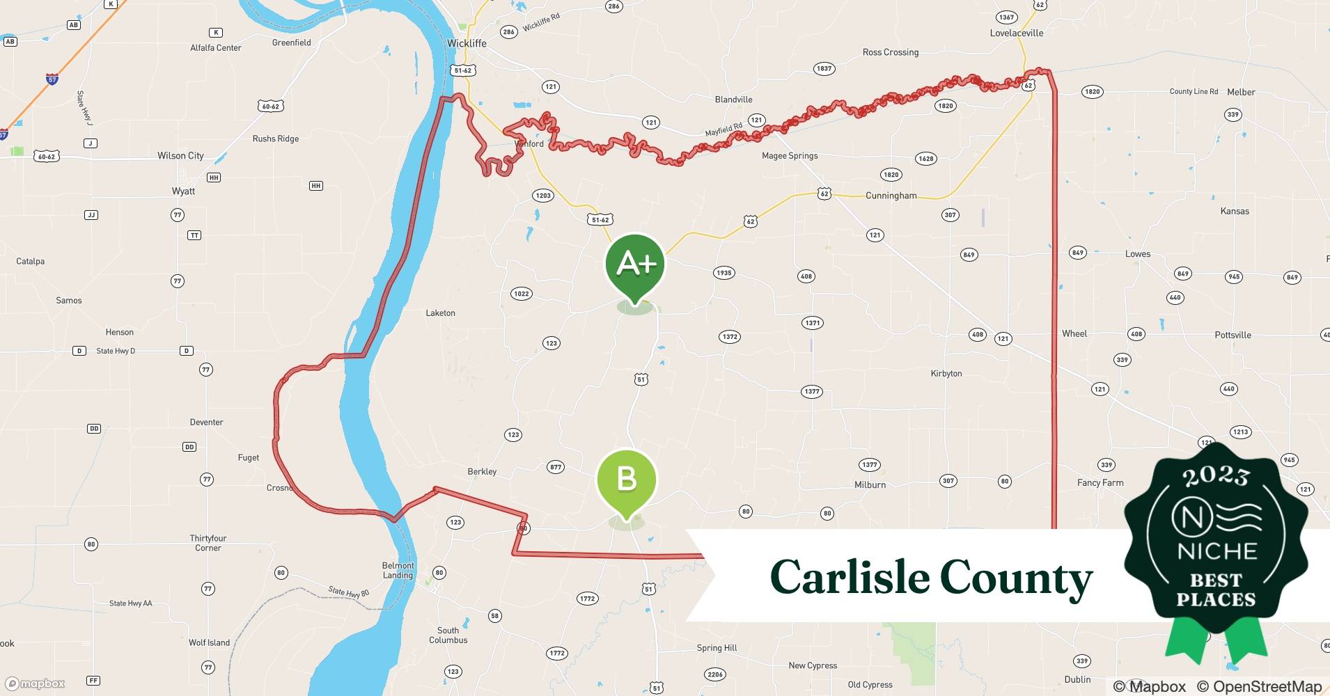 2023 Best Places to Live in Carlisle County, KY Niche