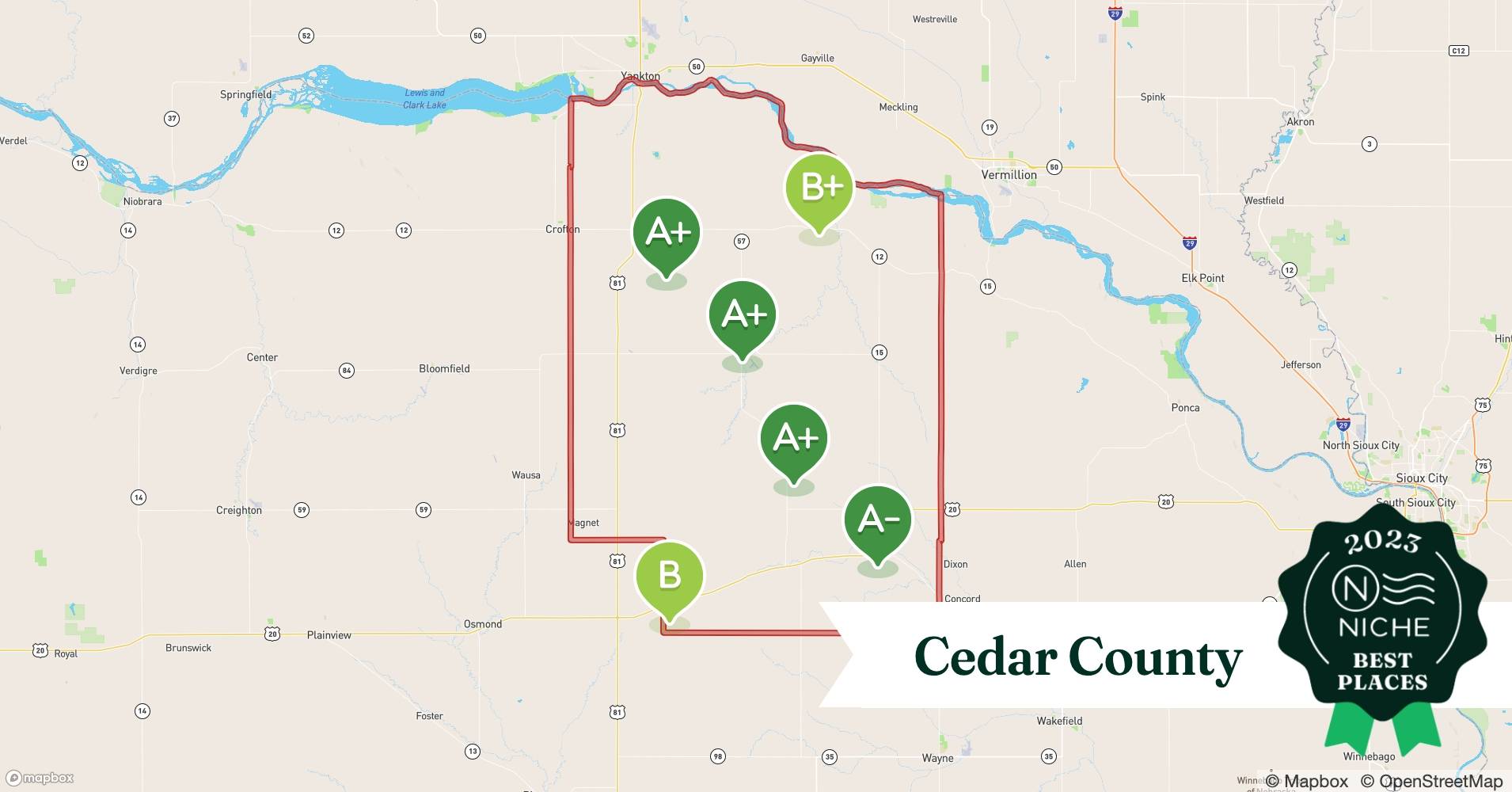 2023 Best Places to Live in Cedar County, NE Niche