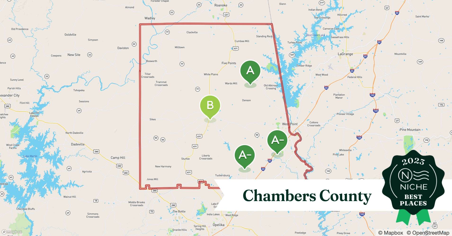 2023 Best Places to Live in Chambers County, AL Niche