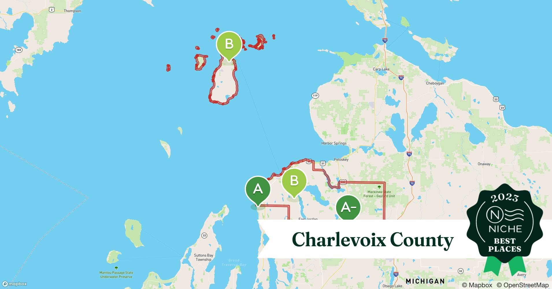 2023 Best Places to Raise a Family in Charlevoix County, MI Niche
