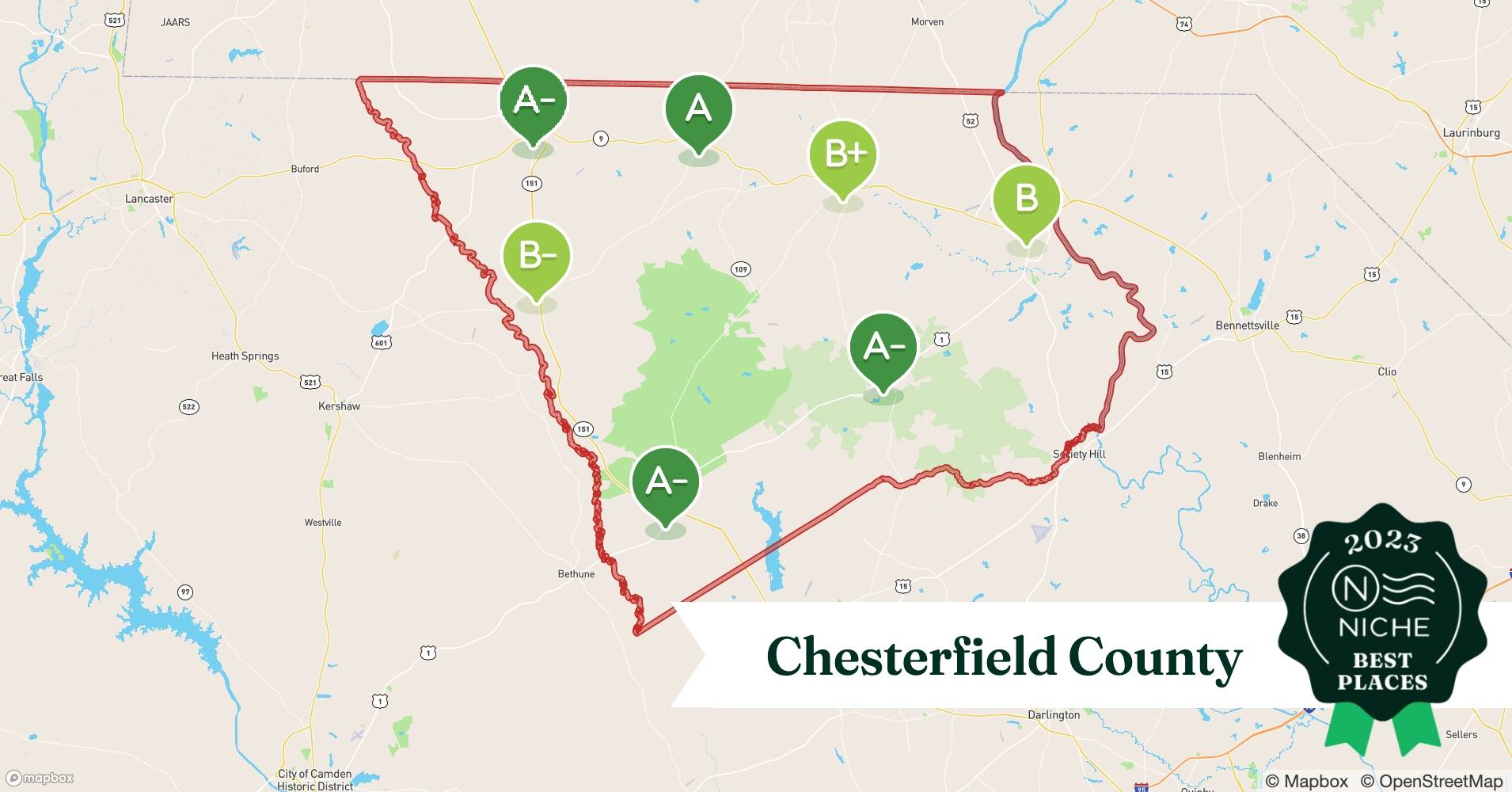 2023 Best Chesterfield County ZIP Codes to Raise a Family Niche