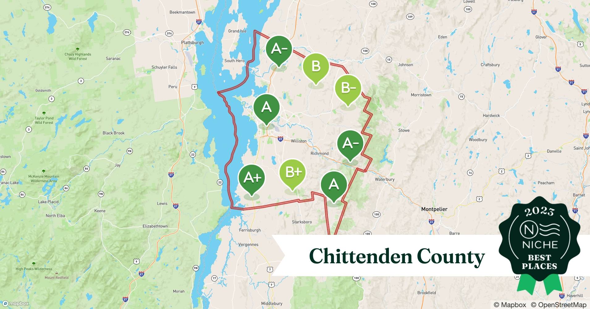 2023 Best Places to Live in Chittenden County, VT Niche