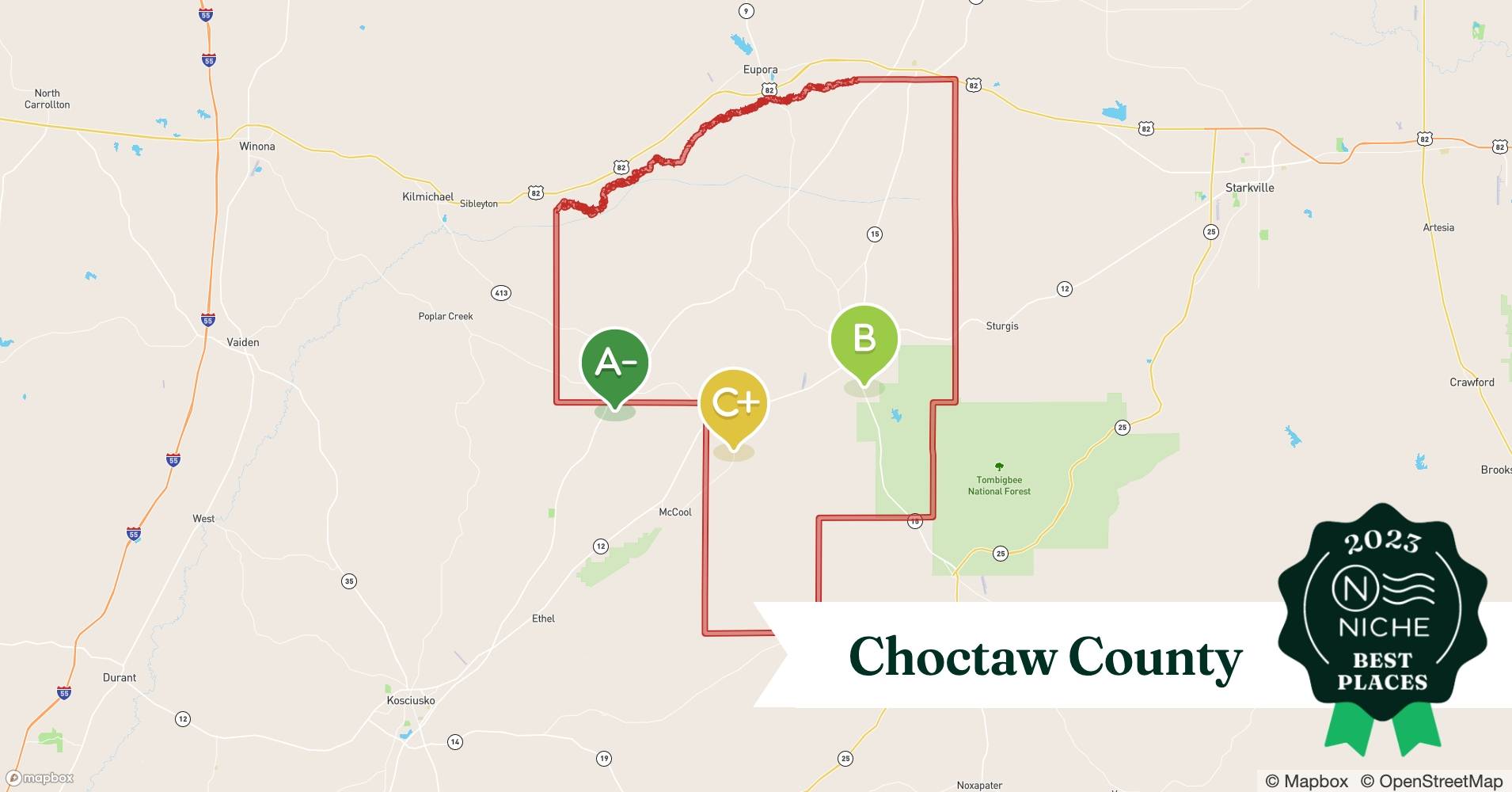 2023 Safe Places to Live in Choctaw County, MS Niche