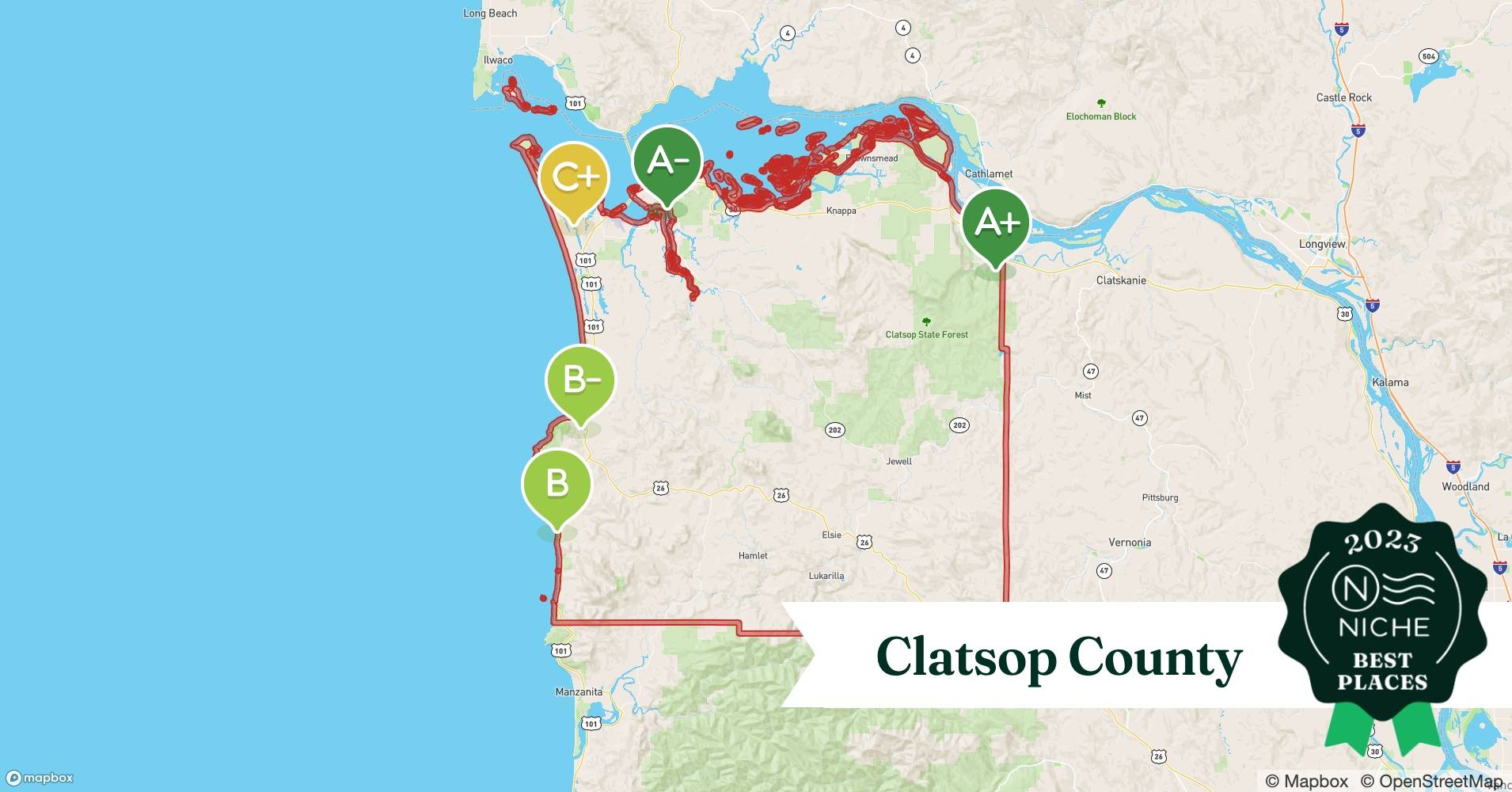 2023 Best Clatsop County ZIP Codes to Raise a Family Niche