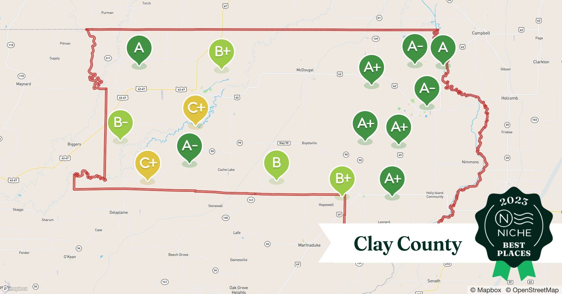 2023 Safe Places to Live in Clay County, AR Niche