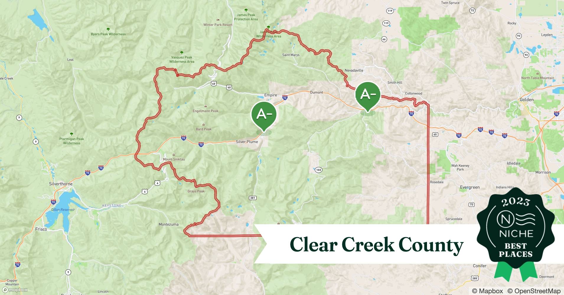 2023 Best Clear Creek County ZIP Codes to Raise a Family Niche