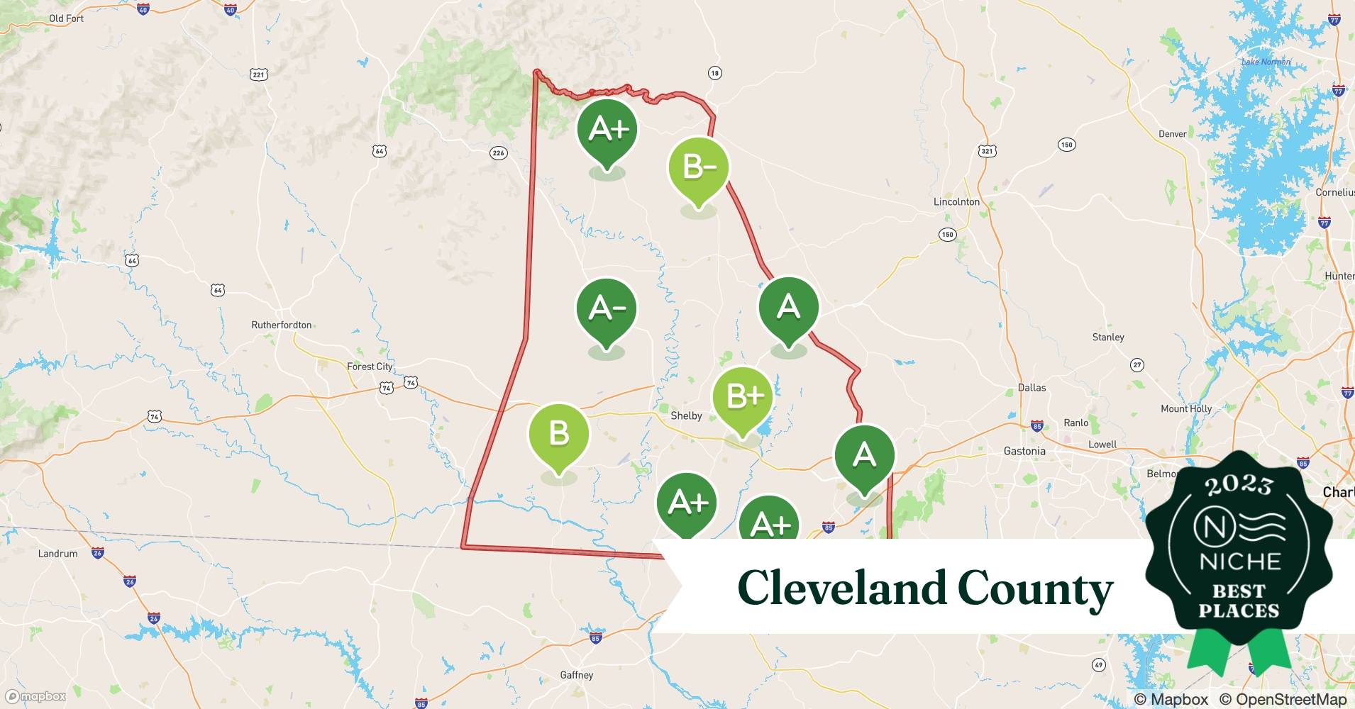 2023 Best Places to Live in Cleveland County, NC Niche