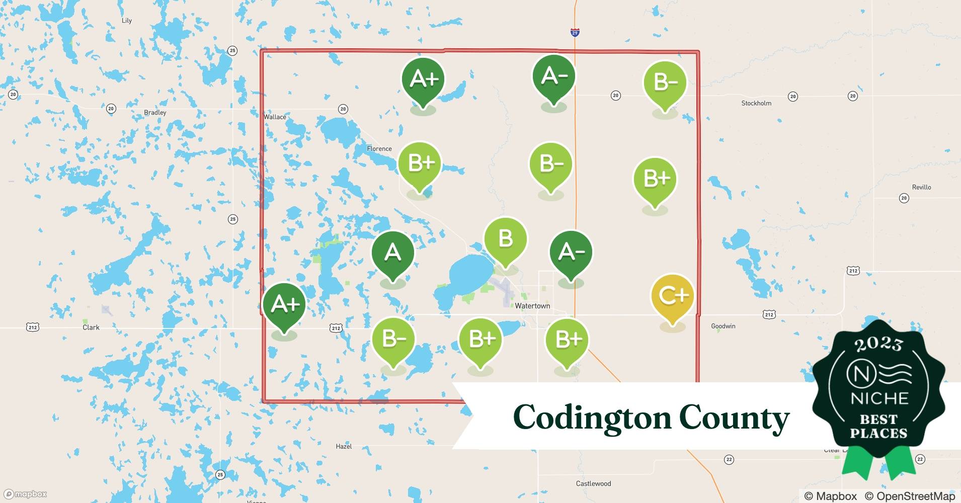 2023 Best Places to Raise a Family in Codington County, SD Niche