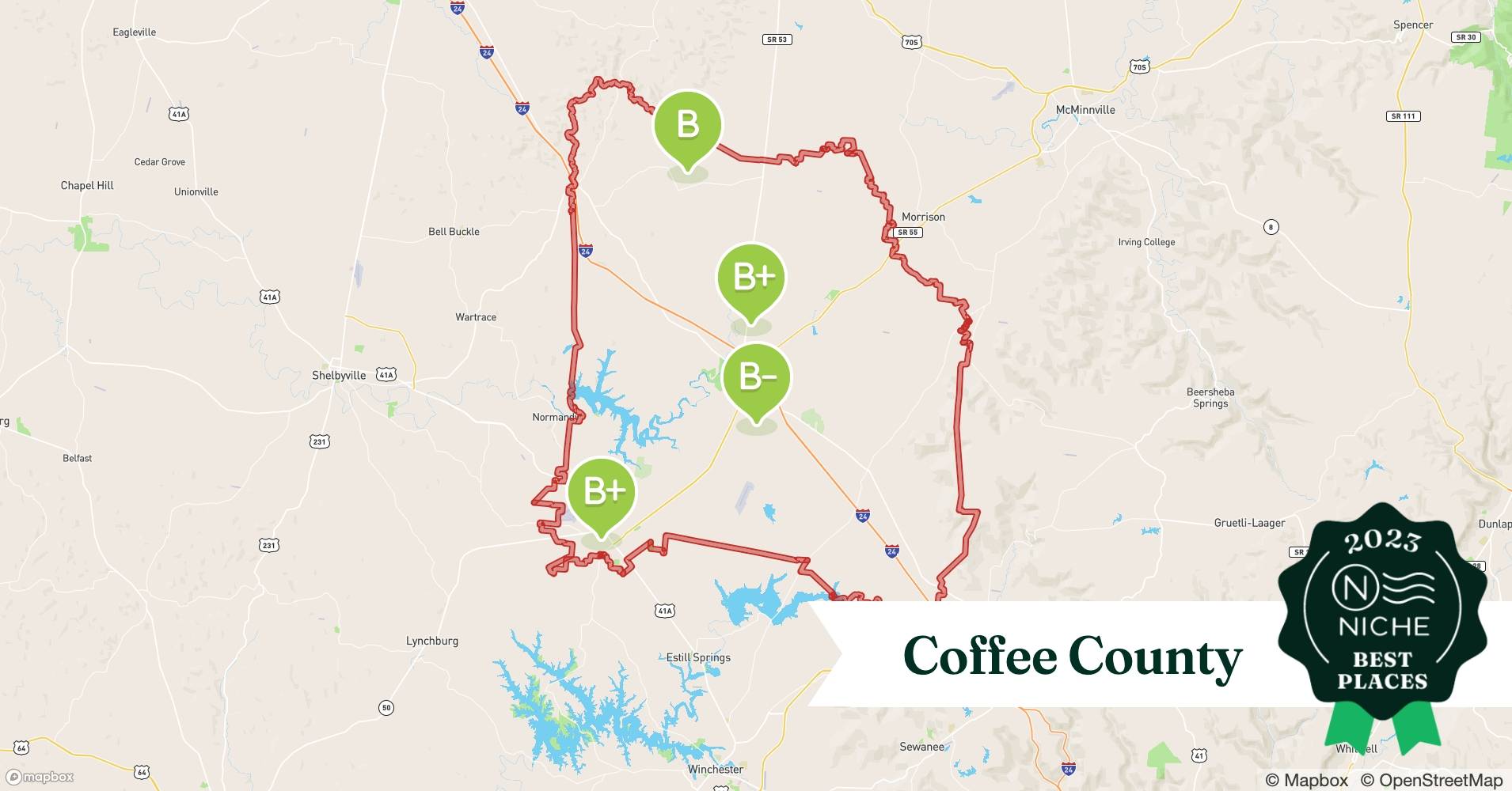 Compare Cost of Living in Coffee County, TN Niche