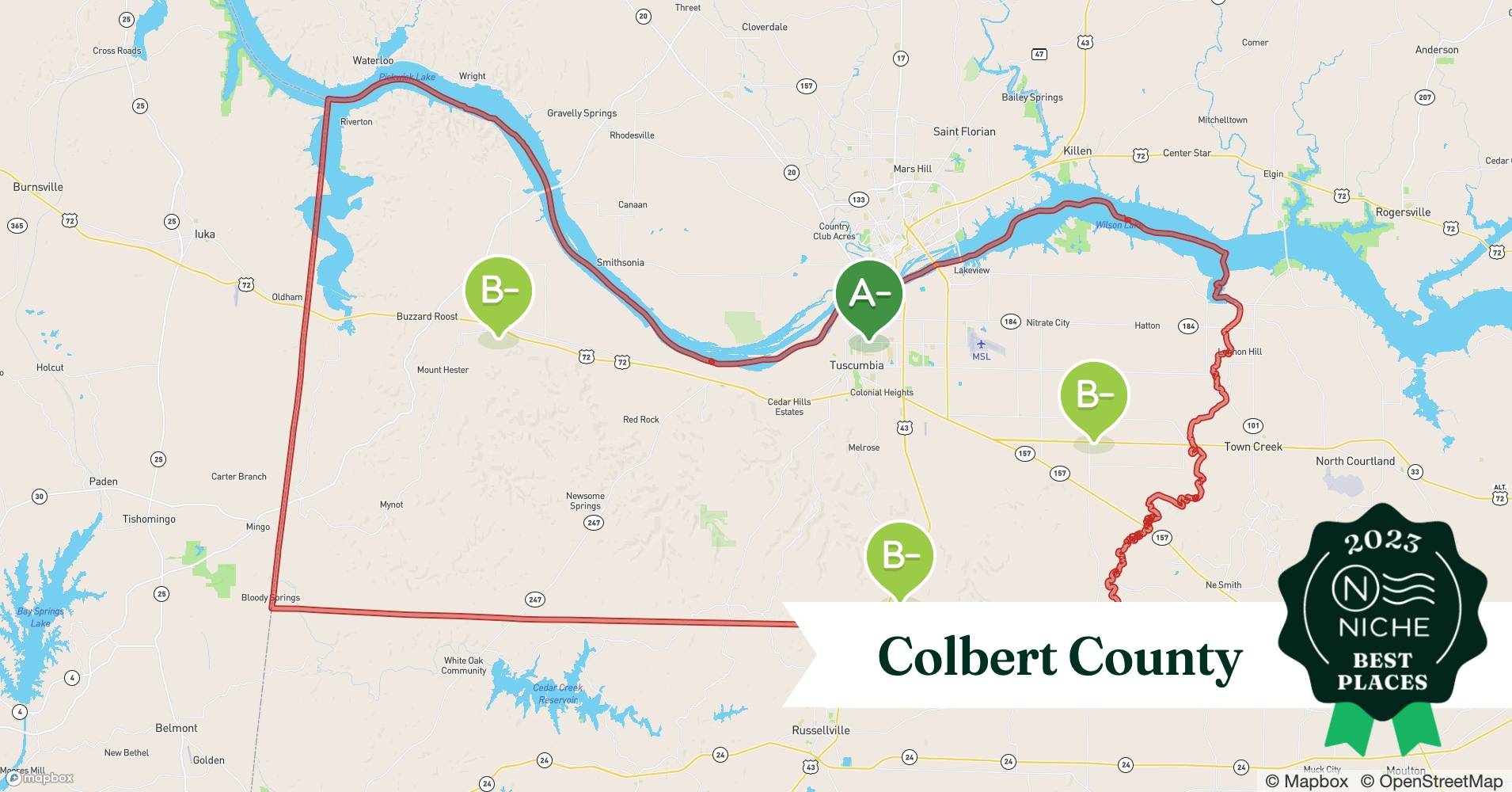2023 Best Places to Retire in Colbert County, AL Niche
