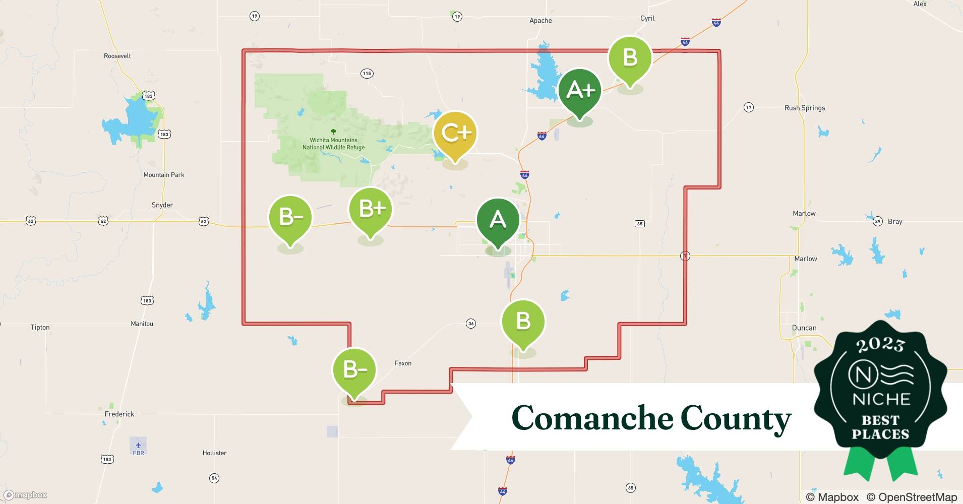 2023 Best Places to Live in Comanche County, OK Niche