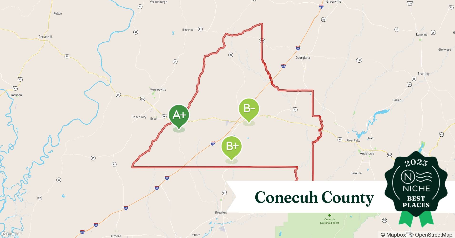 2023 Best Places to Live in Conecuh County, AL Niche