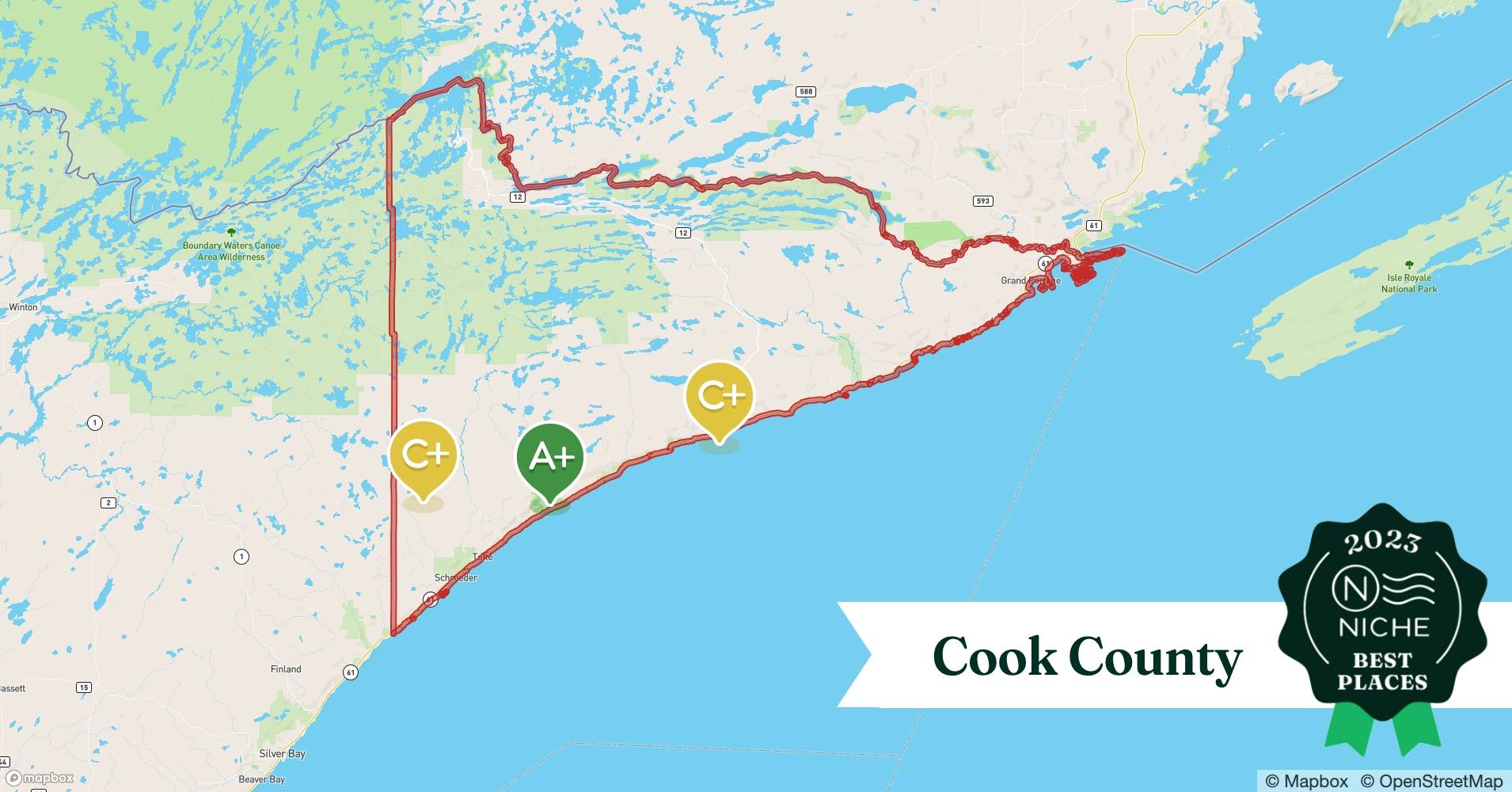2023 Best Places to Raise a Family in Cook County, MN Niche