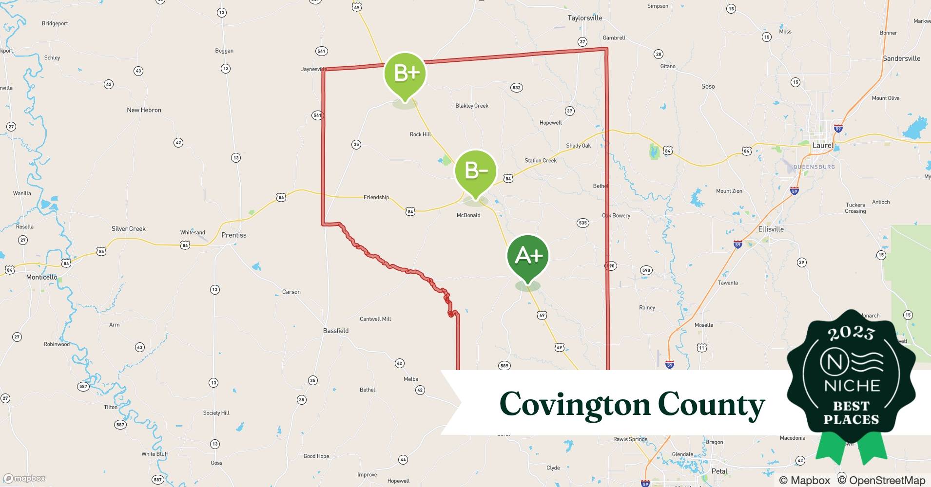 2023 Best Places to Live in Covington County, MS Niche
