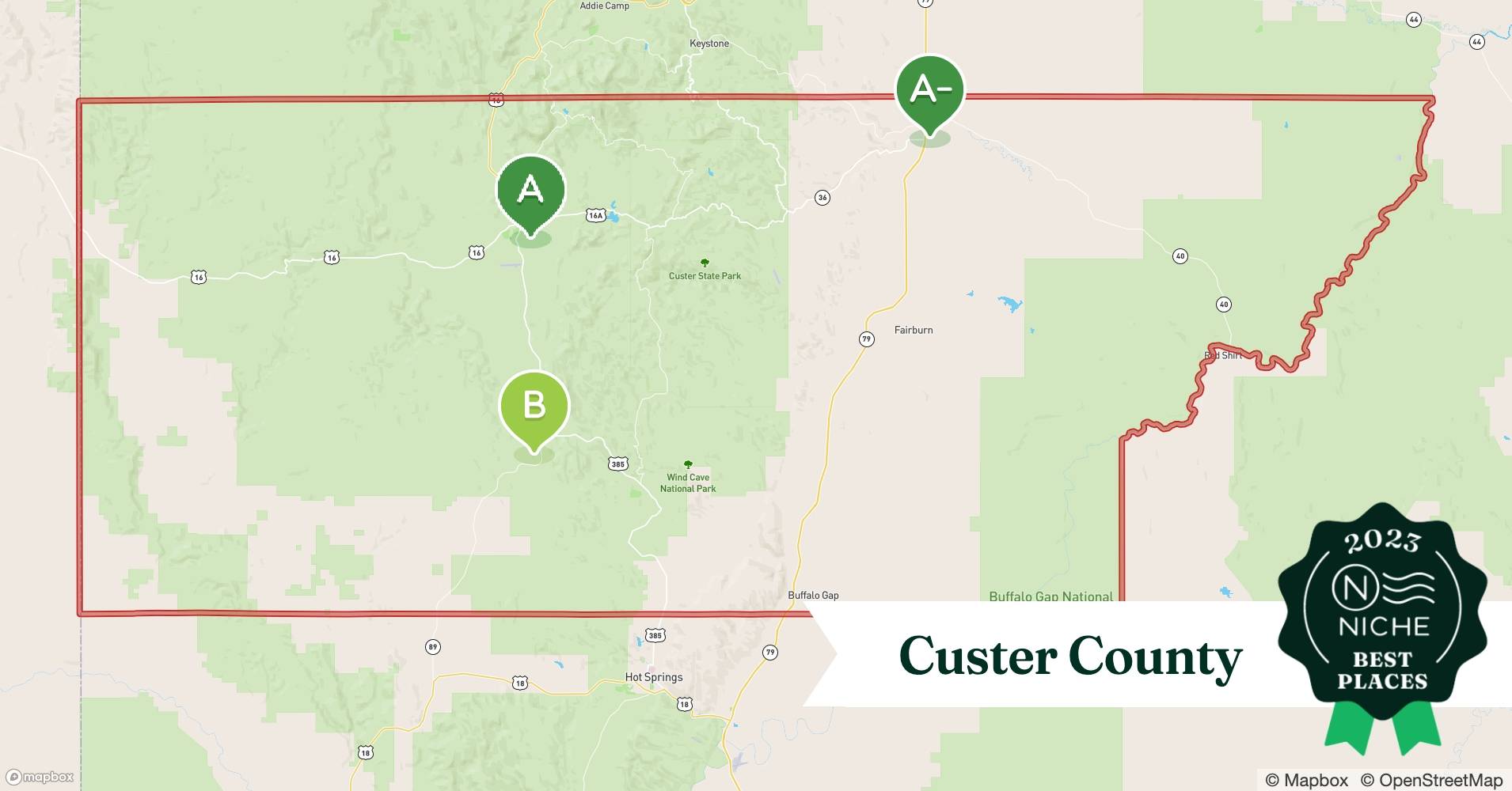 2023 Best Places to Live in Custer County, SD Niche