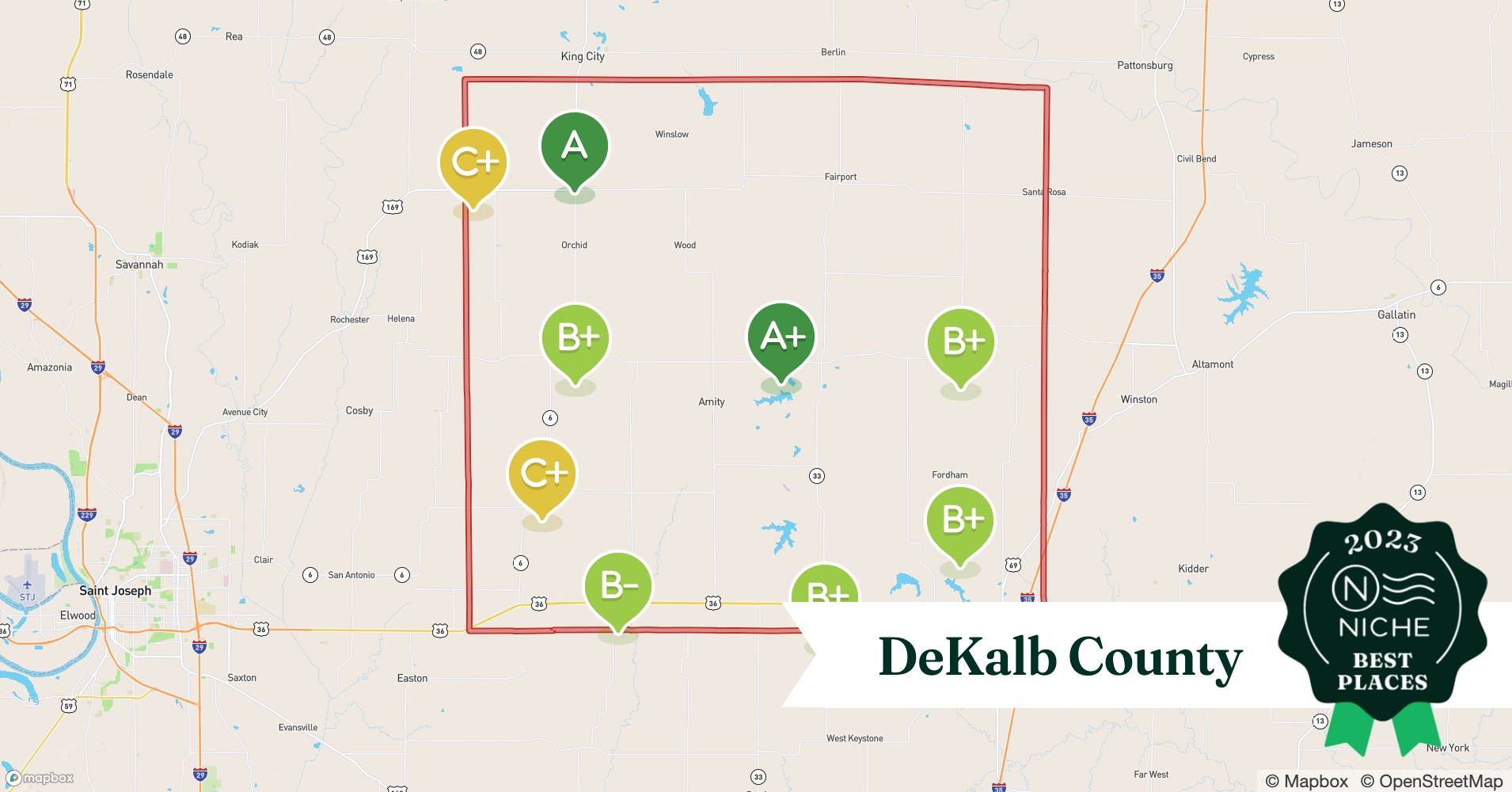 2023 Safe Places to Live in DeKalb County, MO Niche