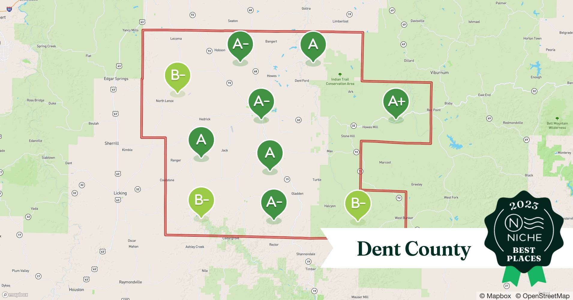 2023 Safe Places to Live in Dent County, MO Niche