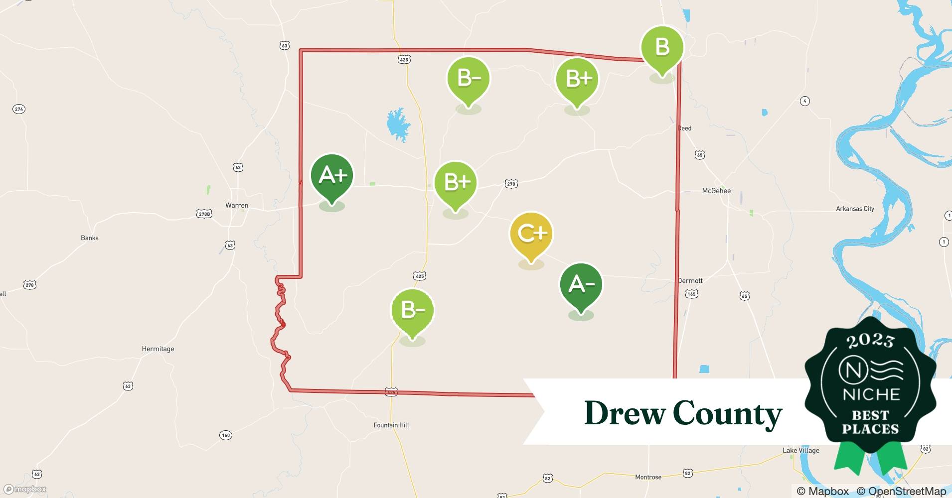 2023 Best Places to Live in Drew County, AR Niche