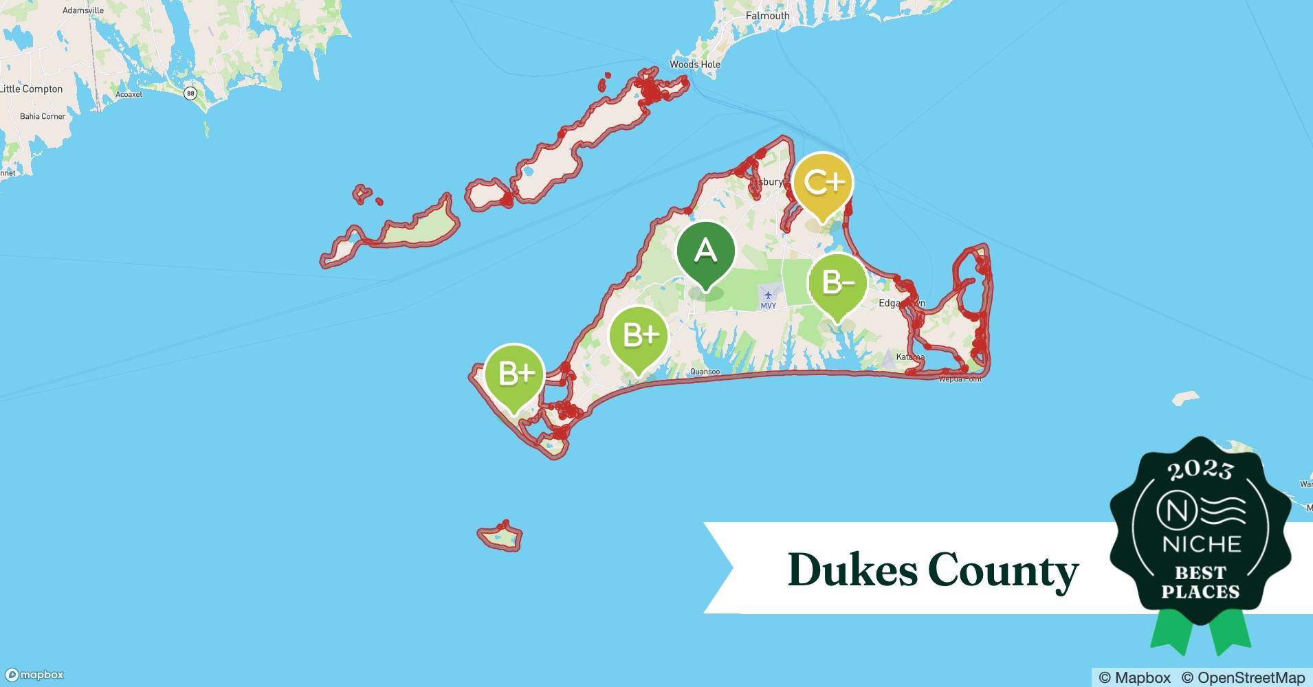 2023 Best Places to Live in Dukes County, MA Niche